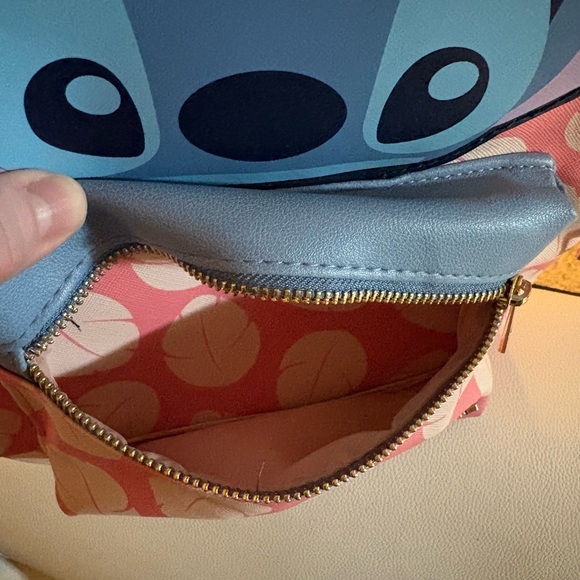 Disney Stitch Pink and Blue Mini Backpack - Picture 4 of 4